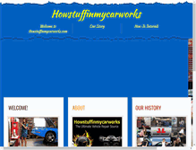 Tablet Screenshot of howstuffinmycarworks.com